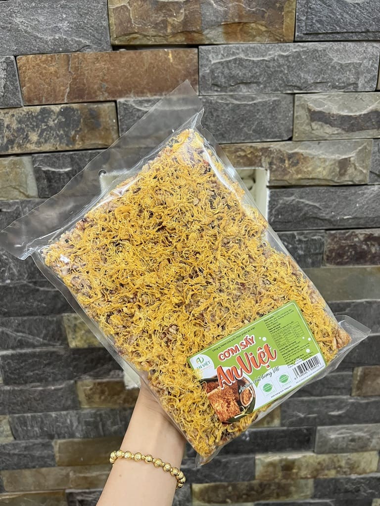 ảnh cơm sấy an việt gạo lứt 120 gram